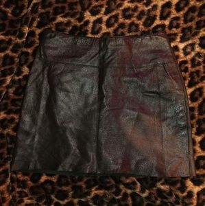 Sexy Vintage Wilson's leather Maxima mini skirt!